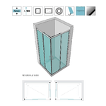 Ogomondo-box-doccia-angolare-con-ante-scorrevoli-profilo-cromato-4-millimetri-trasparente-----misure-80x80x190h-cm-re...