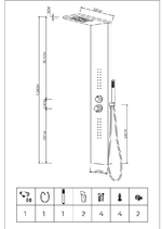 Colonna-doccia-attrezzata-easy-in-acciaio-inox-cascata-cromo-lucido-150x23x53-----confezione-1