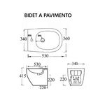 Coppia-sanitari-fun-a-pavimento-vaso-e-bidet-sedile-frizionato