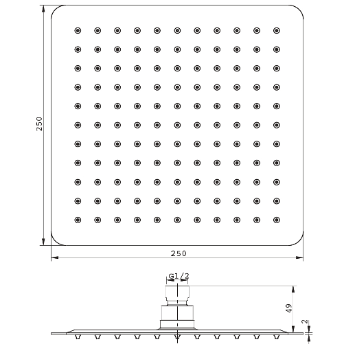 Soffione-doccia-quadrato-acciaio-inox-2-mm-spessore-effetto-pioggia-varie-misure-bagno-----misure-250x250x2-mm-121-ug...