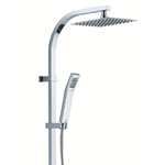 Colonna-doccia-attrezzata-acciaio-inox-cromato-soffione-quadro-doccetta-----confezione-1