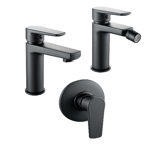 Ogomondo-miscelatori-bidet-lavabo-e-doccia-incasso-serie-africa-colore-nero