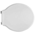 Geberit Montebianco 07761 Sedile Poliestere Bianco Con Cerniere Cromate