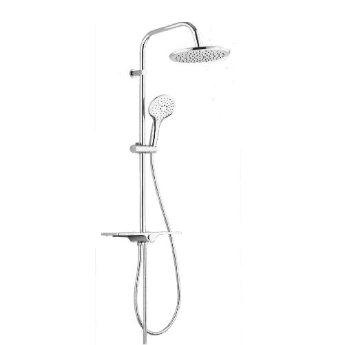 Ogomondo-colonna-doccia-attrezzata-gamma-in-ottone-cromato-diametro-22-mm