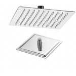 Metaform soffione doccia quadro 20x20 cm inox lucido