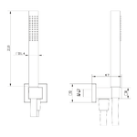 Ogomondo-kit-set-doccia-ottone-nero-opaco-con-supporto-presa-acqua-quadro-----confezione-1