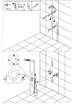 Colonna-doccia-attrezzata-easy-in-acciaio-inox-con-cascata-spazzolata-150x23x53-----confezione-1