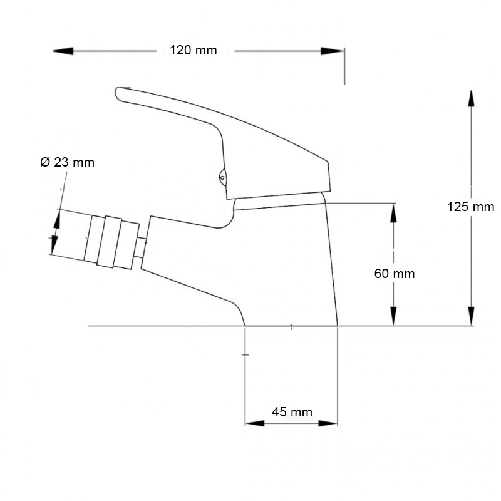 Miscelatore-rubinetto-europa-per-bidet-in-ottone-colore-cromato-con-piletta