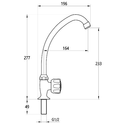 Rubinetto-a-muro-one-canna-alta-in-ottone-cucina-con-erogazione-orientabile-----confezione-1