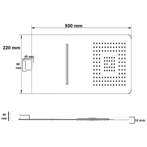 Wall-kit-a-parete-da-incasso-a-muro-acciaio-inox---soffione-doccia-a-parete-acciaio-inox-punta-quadrata-con-cascata