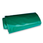 Telo laghetto in pvc rinforzato verde metri 2,5 x 3 garanzia 15 anni