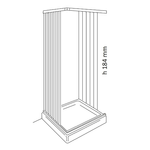 Box-doccia-a-soffietto-a-tre-lati-in-pvc-guide-estensibili-aperture-reversibili-----misure-68-80-x-80-x-68-80-cm-con...