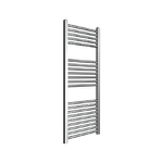 Termoarredo cromato bagno in acciaio calorifero termosifone scaldasalviette *** misure h1120xl500xi450 21 tubi, pezzi 1