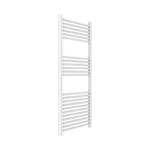 Termoarredo bianco per bagno in acciaio calorifero termosifone scaldasalviette *** misure h1200xl500xi450 23 tubi, pe...