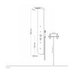 Colonna-doccia-acciaio-inox-3-funzioni-4-bocchette-idro-lombari-l20xp50xh150-005b-----finitura--spazzolato-confezione-1