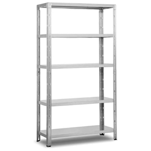 Anemos-crosser-scaffale-ad-incastro-in-metallo-5-piani-rinforzati-100x40x188-cm-----finitura--zincato-confezione-1