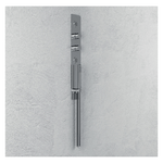 Wall kit a parete da incasso a muro acciaio inox cromato lucido deviatore doccetta doccia *** confezione 1