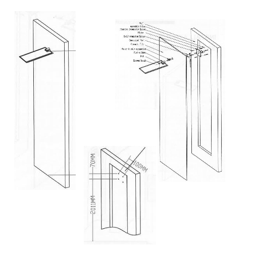 Soffione-doccia-a-parete-acciaio-inox-punta-quadrata