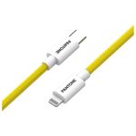 Pantone Cavo USB-C a Lightning Compatibile con Dispositivi Apple e Sistema iOS Giallo