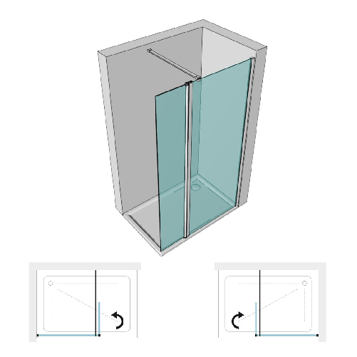 Parete-doccia-walk-in-basculante-lorna-l112f-cristallo-8-millimetri-137-139-cm