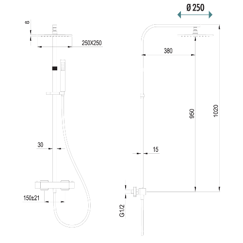 Ogomondo-colonna-doccia-attrezzata-ottone-cromato-soffione-quadro-doccetta-rubinetto-termostatico-----confezione-1