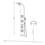 Colonna-doccia-night-nero-opaco-3-getti-idro-lombari-e-cascata-h140xl20-----confezione-1