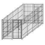 Recinzione in rete da esterno con zincatura a caldo da 400x200x altezza 180 cm