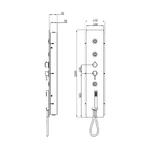 Wall-kit-a-parete-da-incasso-a-muro-acciaio-inox---soffione-doccia-a-parete-acciaio-inox-punta-tonda