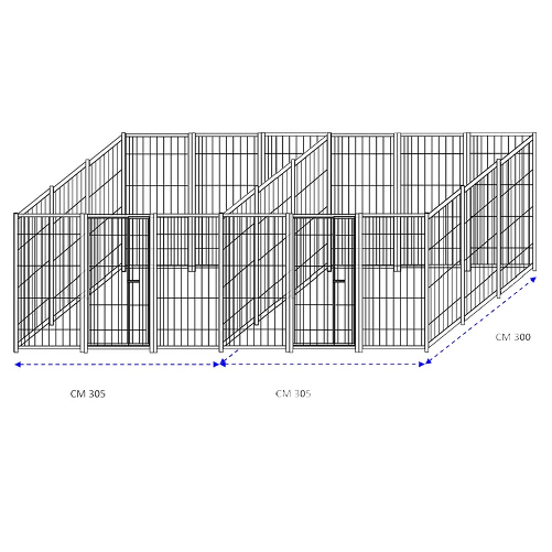 2-box-uniti-per-cani-da-esterno-con-zincatura-a-caldo-ciascuno-da-300x300xh180-cm