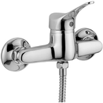 Miscelatore monocomando esterno doccia classico in ottone colore cromato bagno