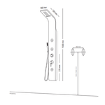 Colonna-doccia-007-4-funzioni-acciaio-inox-3-bocchette-idro-lombari-20x53x150-cm-----finitura--cromo-lucido-confezio...