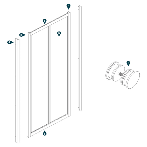 Porta-doccia-a-soffietto-book-cristallo-temprato-profilo-bianco-bianco-----misure-66-70xh190-cm-trasparente-confezio...