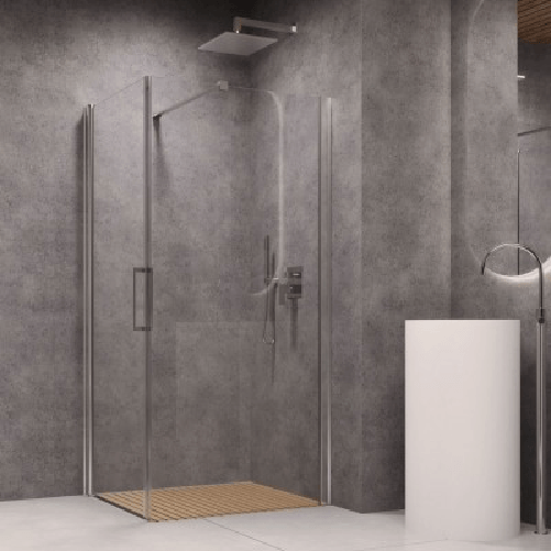Lato-fisso-per-porta-battente-briar-6-millimetri-chrome-per-box-doccia-----misure-72-75xh195-cm-trasparente-confezio...