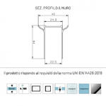 Lato-fisso-per-porta-battente-briar-6-millimetri-chrome-per-box-doccia-----misure-72-75xh195-cm-trasparente-confezio...