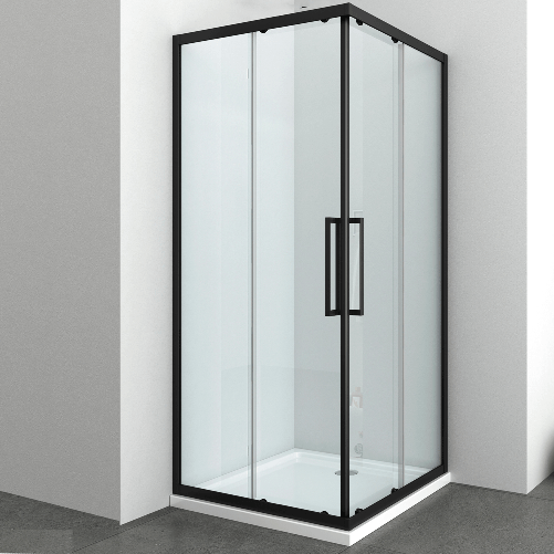 Ogomondo-box-doccia-angolare-corner-black-nero-cristallo-6mm-100x120xh195-cm
