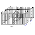 2-box-per-cani-predisposizione-alla-copertura-zincato-ciascuno-da-300x200x-altezza-180-cm