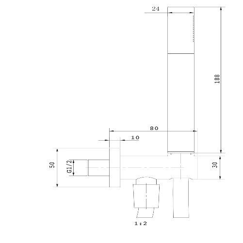 Kit-set-doccia-ottone-cromato-completo-di-supporto-presa-acqua-con-flessibile-e-doccetta-tondo-----confezione-1