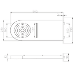 Soffione-doccia-a-parete-acciaio-inox-punta-tonda-con-cascata-----confezione-1