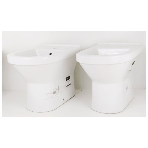 Coppia-di-sanitari-in-ceramica-vaso-wc---bidet-a-pavimento-filo-parete-vitra-s50