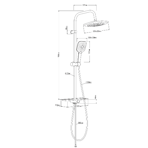 Ogomondo-colonna-doccia-attrezzata-omega-ottone-cromato-diametro-22-mm