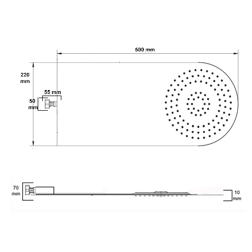 Soffione-doccia-a-parete-acciaio-inox-punta-tonda