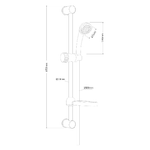 Saliscendi-in-abs-bianco-blush-con-doccetta-e-portasapone-par-campeggio-nautica-giardino