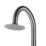 Sined-Palau-Doccia-Da-Piscina-Curva-In-Acciaio-316l-Con-Miscelatore-e-Lavapiedi-Inox-Satinato