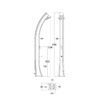 Starmatrix-Rioxxl-Doccia-a-Riscaldamento-Solare-Curva-In-Polietilene-Altezza-226-Cm-Bianco