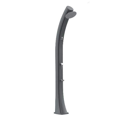 Sined Sole Xxl Doccia Riscaldamento Solare In Polietilene Serbatoio 40 Lt Grigia