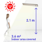 Sined-Calore-Bianco-1500-Riscaldatore-a-Infrarossi-In-Ceramica-Da-1500w-Bianco