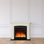 Caminetto-Fuego-Blanco-Crema-Da-Parete-Con-Cornice-Telecomando-e-Bruciatore-1500w-Bianco-Crema