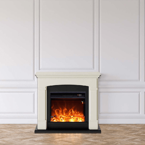 Caminetto-Fuego-Blanco-Crema-Da-Parete-Con-Cornice-Telecomando-e-Bruciatore-1500w-Bianco-Crema