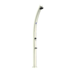 Sined-Emi-Doccia-Solare-In-Alluminio-Con-Soffione-e-Lavapiedi-Da-25-Litri-Bianca