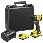 Stanley Fatmax Smerigliatrice a Batteria 2x4ah 18v